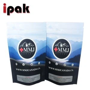 Stå upp folie väska för tobak